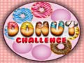 খেলা Donut Challenge 