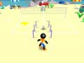 খেলা Stickman Beach Volleyball