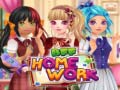 খেলা Bff Home work