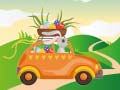 খেলা Bunnies Driving Cars Match 3