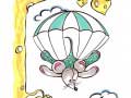 খেলা Cute Animals Sky Fall