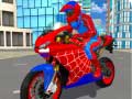 খেলা Hero Stunt Spider Bike Simulator 3d 2