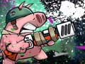 খেলা Piggy Soldier Super Adventure