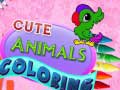 খেলা Cute Animals Coloring