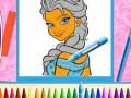 খেলা The Princess Sisters Coloring