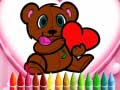 খেলা Animals Valentine Coloring