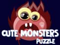 খেলা Cute Monsters Puzzle
