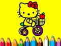 খেলা Back To School: Sweet Kitty Coloring