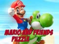 খেলা Mario And Friends Puzzle