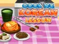 খেলা Cooking Korean Lesson