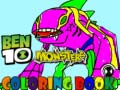 খেলা Ben10 Monsters Coloring book