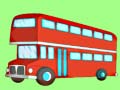 খেলা Cartoon Bus Puzzle