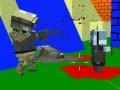 খেলা Shooting Zombie Blocky Gun Warfare