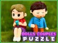 খেলা Dolls Couples Puzzle