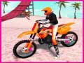 খেলা Motocross Beach Jumping Bike Stunt