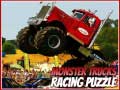 খেলা Monster Trucks Racing Puzzle