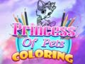 খেলা Princess Of Pets Coloring