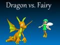 খেলা Dragon vs Fairy