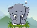 খেলা Snoring Elephant Puzzle