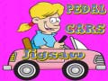 খেলা Pedal Cars Jigsaw