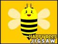 খেলা Happy Bees Jigsaw