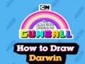 খেলা The Amazing World of Gumball How to Draw Darwin