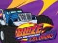 খেলা Baze and the monster machines Coloring Book