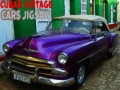 খেলা Cuban Vintage Cars Jigsaw