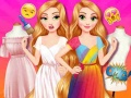 খেলা Princesses Outfit Coloring