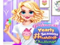 খেলা Princess Yearly Seasons Hashtag Challenge