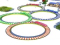খেলা Lowpolly Train Racing