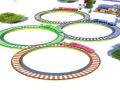 খেলা Lowpolly Train Racing