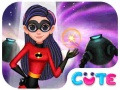 খেলা Superhero Violet Fashion Shoot