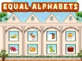 খেলা Equal Alphabets