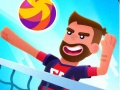 খেলা Monster Head Soccer Volleyball