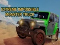 খেলা Extreme Impossible Monster Truck