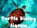 খেলা Turtle Diving Jigsaw