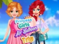 খেলা Princess Girls Air Balloon Trip
