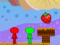 খেলা Stickman Bros In Fruit Island 2