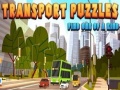 খেলা Transport Puzzles find one of a kind