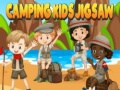 খেলা Camping kids jigsaw