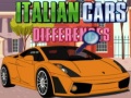 খেলা Italian Cars Differences