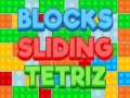 খেলা Blocks sliding tetrizс