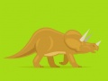 খেলা Cute Dinosaurs Coloring