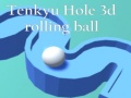 খেলা Tenkyu Hole 3d rolling ball