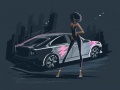 খেলা Old and New Cars Coloring
