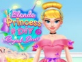 খেলা Blonde Princess #DIY Royal Dress
