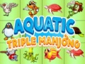 খেলা Aquatic triple mahjong