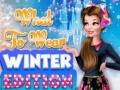 খেলা What To Wear Winter Edition