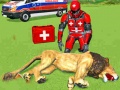 খেলা Animal Rescue Robot Hero